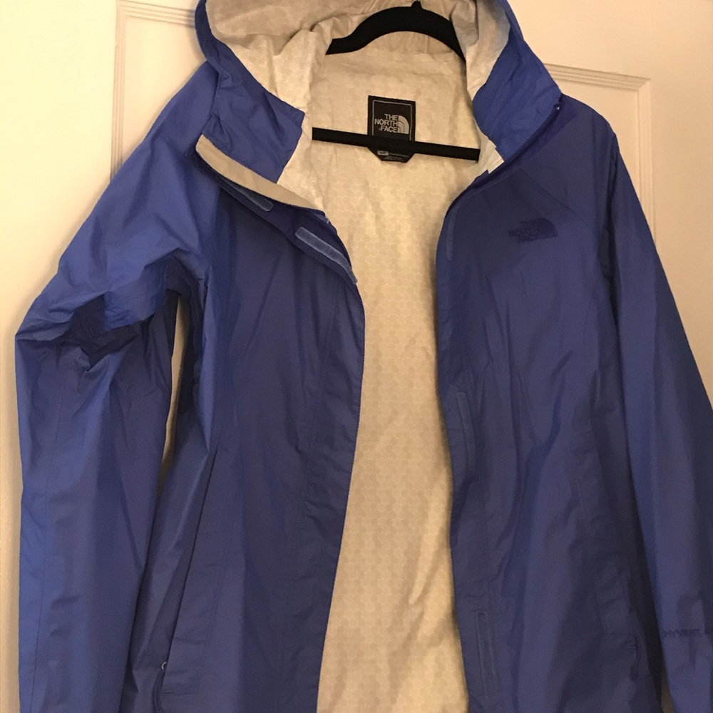 The North Face Venture Rain Jacket Sz Small - blue
